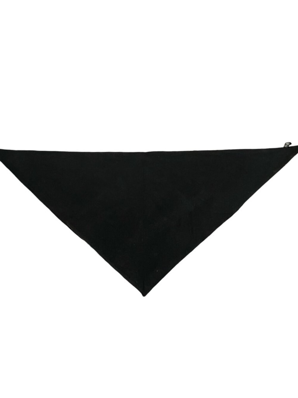 DYNAMITE Faux Leather Scarf Top | NWT | Black Tie-Back Bandana Top | Y2K | CHIC - Picture 4 of 5